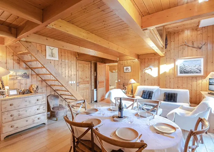 Apartment Bel Duplex Pour 8, Proche Pistes A Avec Wifi Et Parking - Fr-1-343-188 Chamonix