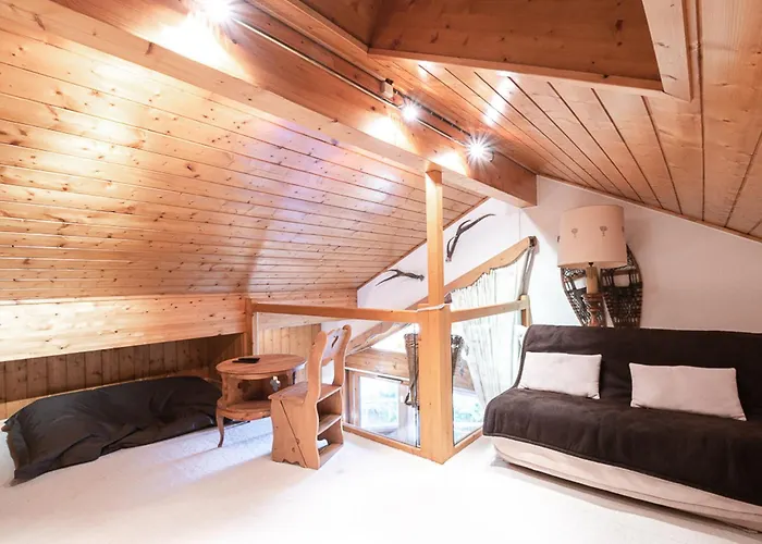 Bel Duplex Pour 8, Proche Pistes A Avec Wifi Et Parking - Fr-1-343-188 Апартаменты Шамони